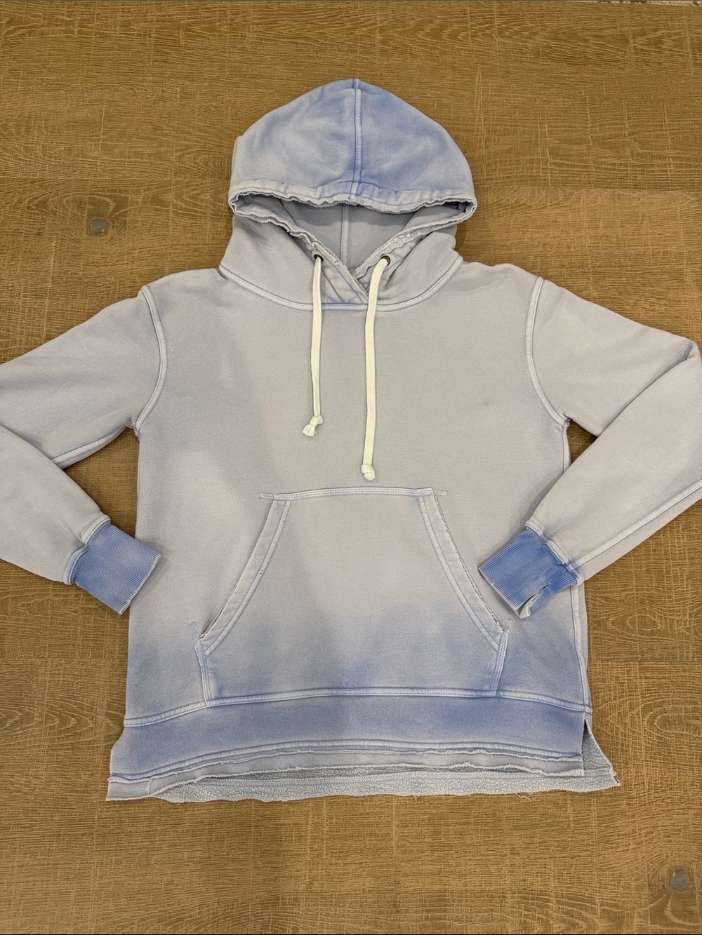 We The Free Pale Blue Fade Pullover Hoodie